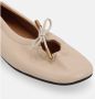 ALOHAS Rosalind Crème Leren Ballet Flats White Dames - Thumbnail 12