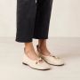 ALOHAS Rosalind Crème Leren Ballet Flats White Dames - Thumbnail 5