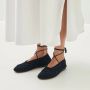 ALOHAS Rozemarijn gehaakte balletflats Black Dames - Thumbnail 4