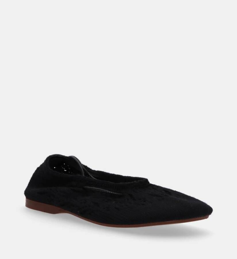 ALOHAS Rozemarijn gehaakte balletflats Black Dames