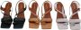 ALOHAS Asymmetrische bandjes sandaal Brown Dames - Thumbnail 5
