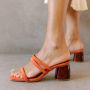ALOHAS Indiana Pomelo Orange Sandal Orange Dames - Thumbnail 3