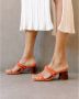 ALOHAS Indiana Pomelo Orange Sandal Orange Dames - Thumbnail 6