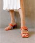 ALOHAS Indiana Pomelo Orange Sandal Orange Dames - Thumbnail 7