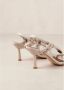 ALOHAS Sheila Crème Leren Sandalen Beige Dames - Thumbnail 10