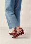 ALOHAS Luke Onix Wijn Bourgondië Leren Ballet Flats Red Dames - Thumbnail 3