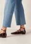 ALOHAS Koffiebruine leren ballerinas Brown Dames - Thumbnail 5