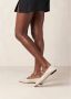 ALOHAS Sway Crème Leren Ballet Flats White Dames - Thumbnail 2