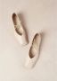 ALOHAS Sway Crème Leren Ballet Flats White Dames - Thumbnail 8