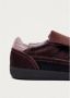 ALOHAS Tb.490 Club Soft Burgundy Leren Sneakers Red Dames - Thumbnail 4