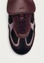 ALOHAS Tb.490 Club Soft Burgundy Leren Sneakers Red Dames - Thumbnail 5