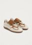 ALOHAS Tb.490 Club Soft Leren Sneakers Brown Unisex - Thumbnail 2