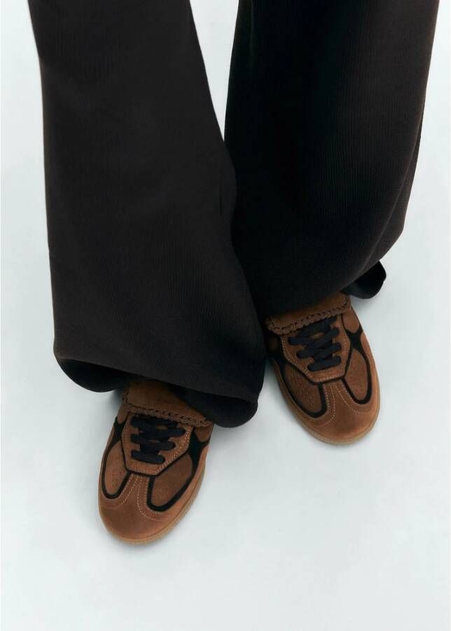 Alohas Tb.490 Club Suède Bruin Leren Sneakers