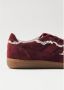 Alohas Tb.490 Gehaakte Bourgondische Leren Sneakers - Thumbnail 2