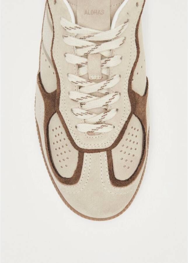 Alohas Tb.490 Mule Cream Leren Sneakers