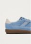 Alohas Tb.490 Rife Korenbloemblauw Crème Leren Sneakers - Thumbnail 2