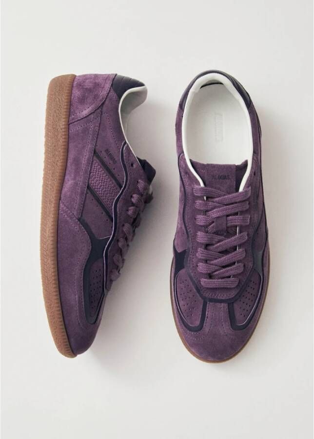 ALOHAS Tb.490 Rife Lila Leren Sneakers Purple Dames