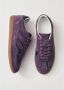 ALOHAS Tb.490 Rife Lila Leren Sneakers Purple Dames - Thumbnail 2