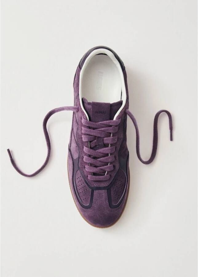ALOHAS Tb.490 Rife Lila Leren Sneakers Purple Dames
