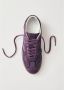 ALOHAS Tb.490 Rife Lila Leren Sneakers Purple Dames - Thumbnail 3