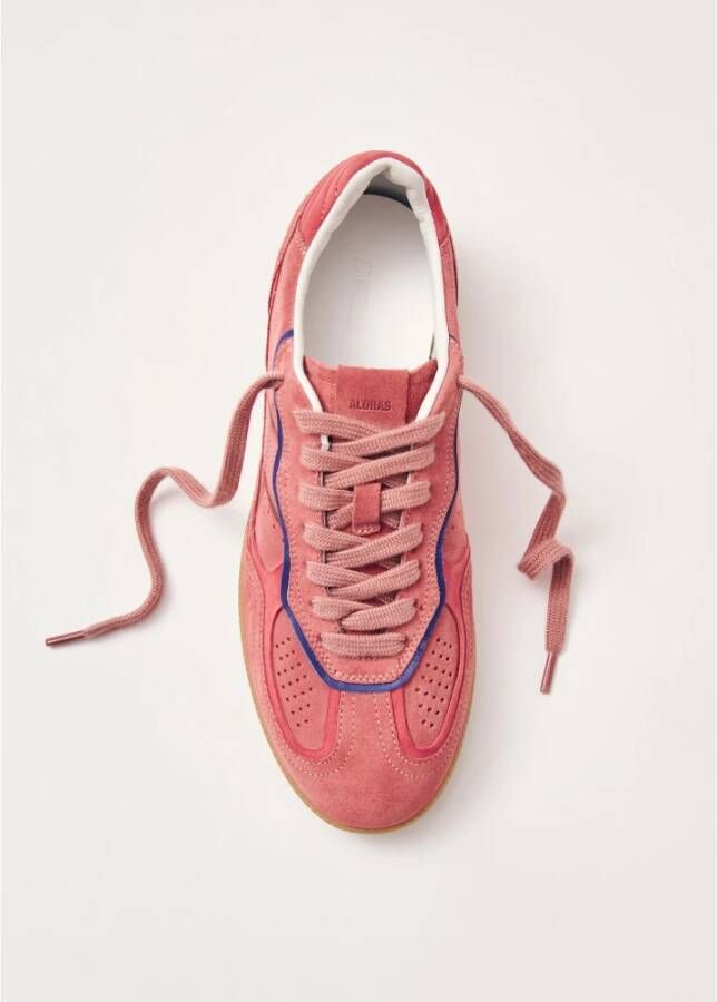 ALOHAS Tb.490 Rife Roze Leren Sneakers Pink Dames