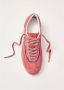 ALOHAS Tb.490 Rife Roze Leren Sneakers Pink Dames - Thumbnail 2