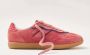 ALOHAS Tb.490 Rife Roze Leren Sneakers Pink Dames - Thumbnail 4