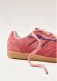 ALOHAS Tb.490 Rife Roze Leren Sneakers Pink Dames - Thumbnail 5
