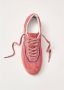ALOHAS Tb.490 Rife Roze Leren Sneakers Pink Dames - Thumbnail 2