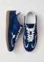 ALOHAS Tb.490 Rife Sheen Blauw Leren Sneakers Blue Dames - Thumbnail 6