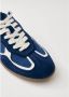 ALOHAS Tb.490 Rife Sheen Blauw Leren Sneakers Blue Dames - Thumbnail 7