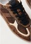 ALOHAS Tb.490 Rife Soft Tan Leren Sneakers Brown Dames - Thumbnail 9