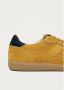 ALOHAS Tb.490 Rife Suède Fuzzy Leren Sneakers Yellow Unisex - Thumbnail 6