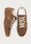 ALOHAS Tb.56 Suède Bruin Leren Sneakers Brown Dames - Thumbnail 2