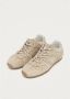 ALOHAS Tb.56 Suède Crème Leren Sneakers Beige Dames - Thumbnail 4