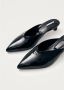 ALOHAS Tessa Leren Muiltjes Black Dames - Thumbnail 6