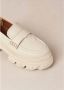 ALOHAS Cream Leather Loafers Trailblazer Style Beige Dames - Thumbnail 8
