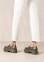 ALOHAS Trailblazer Groene Leren Loafers Green Dames - Thumbnail 4