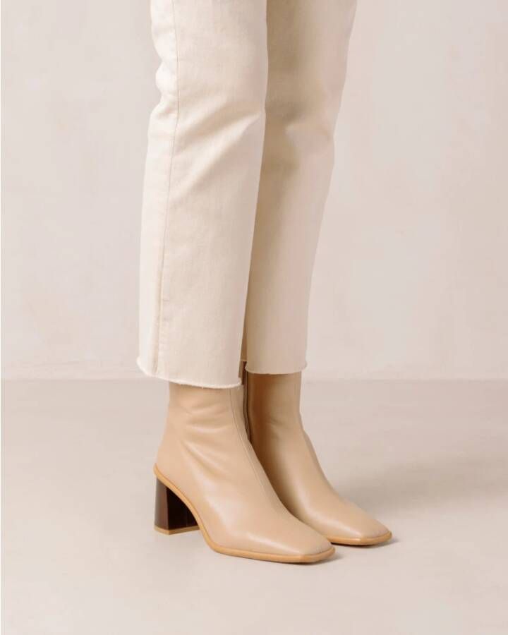 Alohas West Cape Vintage Beige Dames Enkelboots - Foto 12