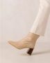 Alohas West Cape Vintage Beige Dames Enkelboots - Thumbnail 14