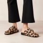 ALOHAS Zachte beige leren muiltjes Multicolor Dames - Thumbnail 4