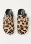 ALOHAS Zachte beige leren muiltjes Multicolor Dames - Thumbnail 6