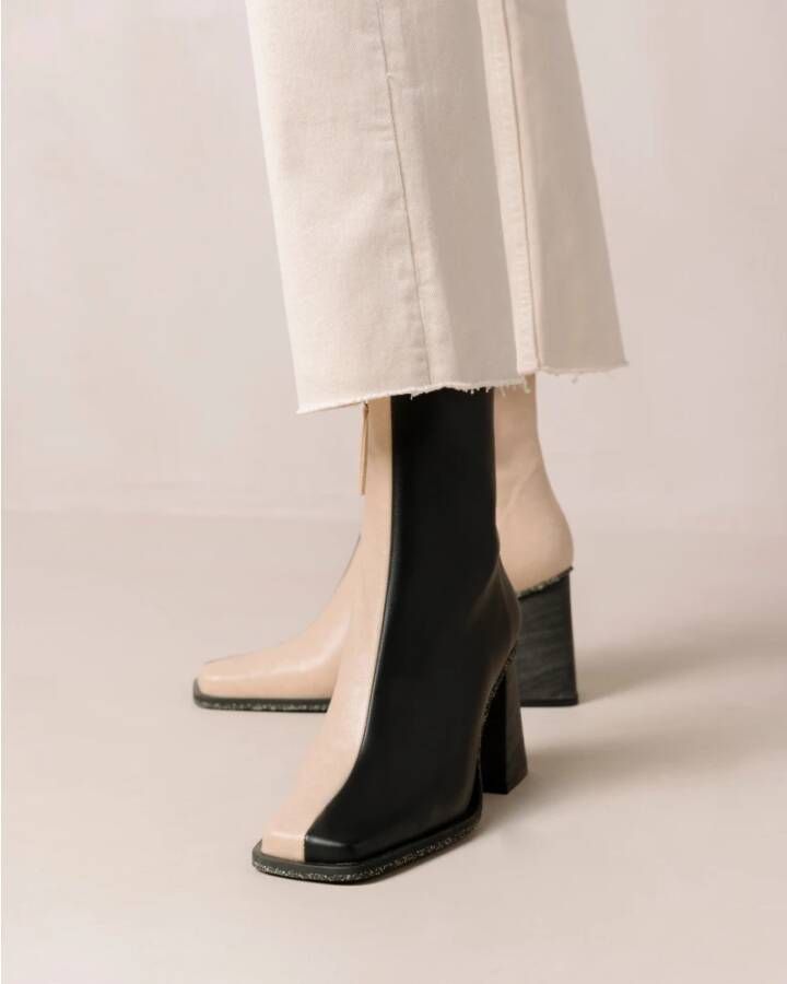ALOHAS Zuid Bicolor Maïs Schoenen Black Dames - Foto 3