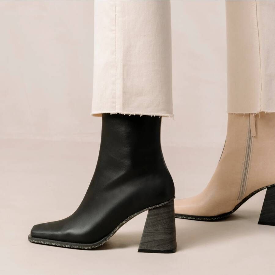 ALOHAS Zuid Bicolor Maïs Schoenen Black Dames - Foto 4