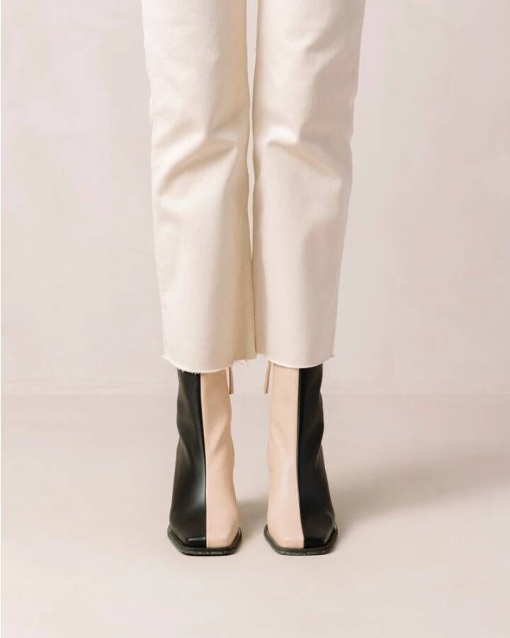 ALOHAS Zuid Bicolor Maïs Schoenen Black Dames - Foto 5