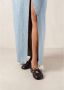 ALOHAS Zwarte leren balletflats Black Dames - Thumbnail 6