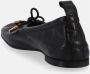 ALOHAS Zwarte leren balletflats Black Dames - Thumbnail 11