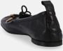 ALOHAS Zwarte leren balletflats Black Dames - Thumbnail 10