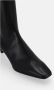 ALOHAS Zwarte leren laarzen Black Dames - Thumbnail 11