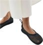 Alohas Zwarte Mesh Ballerina Schoenen - Thumbnail 2
